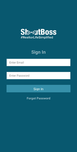 Android application Shoutboss screenshort