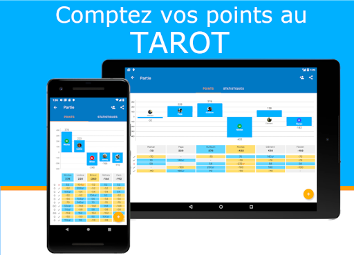 Android application Compteur de Tarot Android screenshort