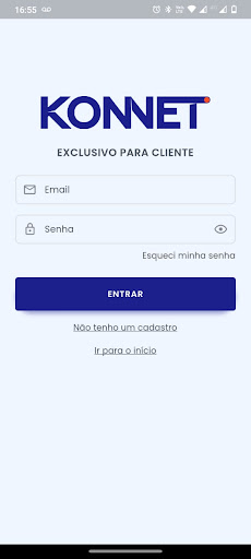 Android application Minha KONNET screenshort