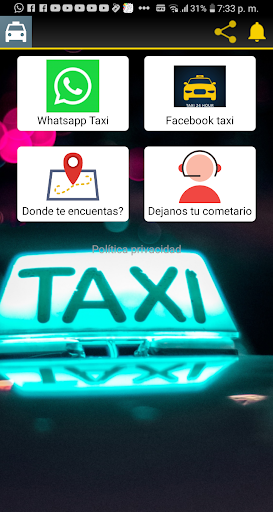 Android application Radio Taxi - Puerto Caballos screenshort