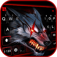 Тема для клавиатуры Bloody Metal Scary Wolf