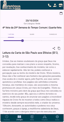 Paróquia Nossa Sra. da Saúde Screenshot 3 - AppWisp.com