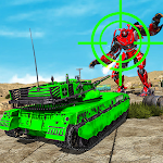 Cover Image of Baixar Robot Vs Tank War Battle Game 2 APK