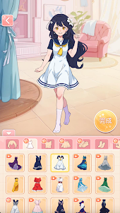 Anime Girl Dress Up Game