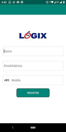 Android application Logix Sparsh screenshort