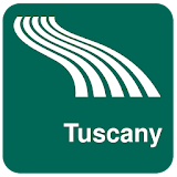 Tuscany Map offline icon