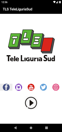 Android application TLS TeleLiguriaSud screenshort