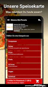 Screenshot 4 Mamma Mia Pizzeria Birkenfeld android
