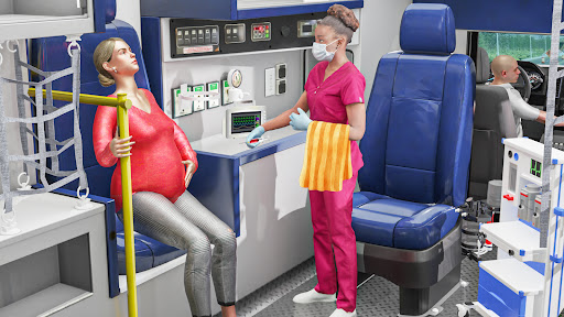 Android application Virtual pregnant Mother screenshort