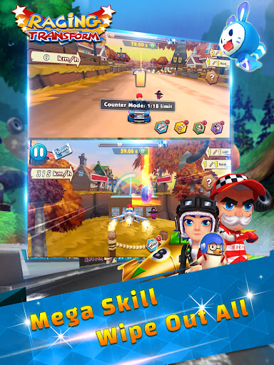 Racing Transform - Sky Race - Racing - games