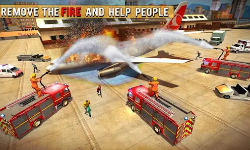 Fire Fighter Truck Real City H