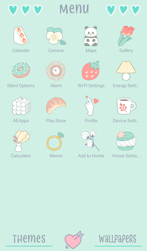 Pastel Milk Theme +HOME Screen 2