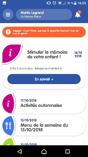 À la crèche Screen 2