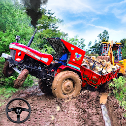 Imagen de ícono de Hill Tractor Trolley Simulator