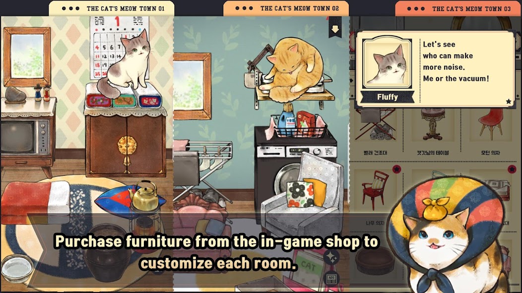 The cat's meow town 2.10 APK + Mod (Unlimited money) for Android
