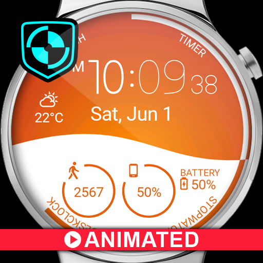 Morphing Watch Face Apps on Google Play