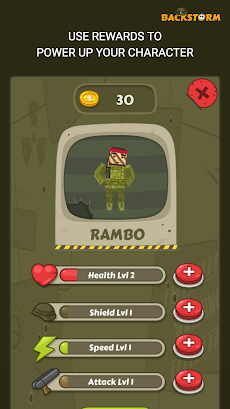 Backstorm Rambo Endless Runnerのおすすめ画像4