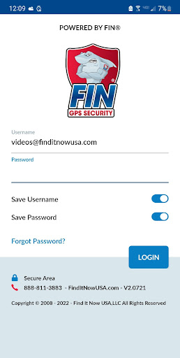 FIN MAN Screen 2