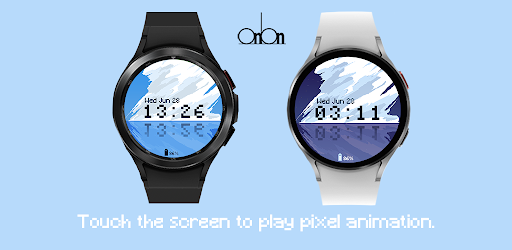 OniOn watchface 003 Pixel Screen 2