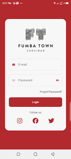 Android application Fumba Access screenshort