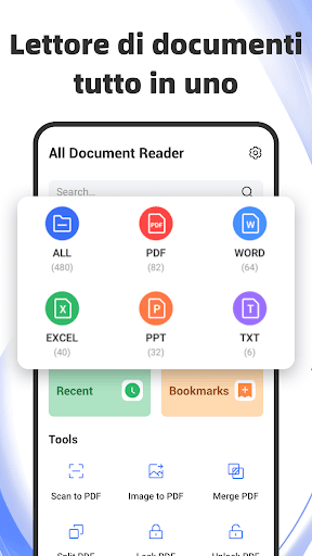 Anteprima dell'app