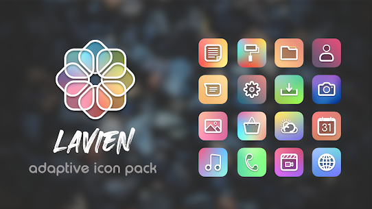Lavien Adaptive Icon Pack MOD APK 1.0 (Patch Unlocked) 3