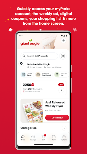 Screenshot of Giant Eagle