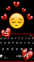 screenshot of Broken Heart Emoji Theme