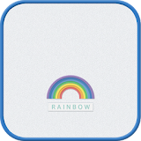 Rainbow GO launcher theme icon