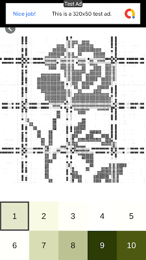 Cross Stitch Flower Art Pixel