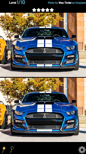 Find 5 Differences - Cars