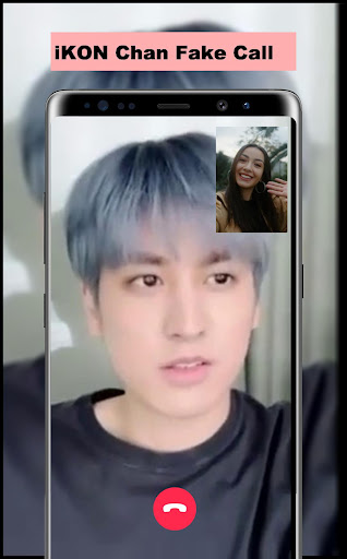 iKON Chan Fake Call Screen 2