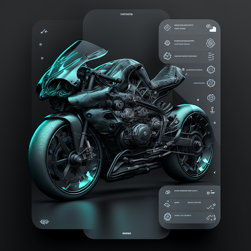 Android application Motorcycle Ride - Brand Info screenshort