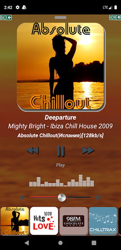 Online radio (Relax, calm musi Screen 2