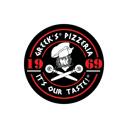 Greeks Pizzeria logo