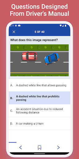 ID DMV Drivers License Test Screen 2
