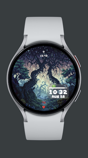 Glow Forest Watch Face Screen 3