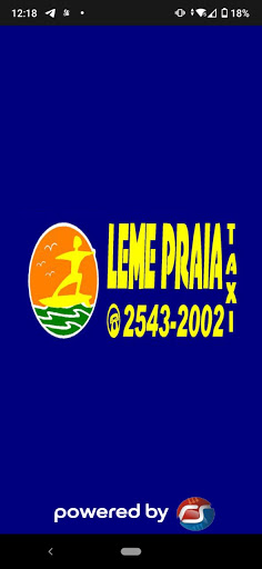 Android application Leme Praia Taxi screenshort