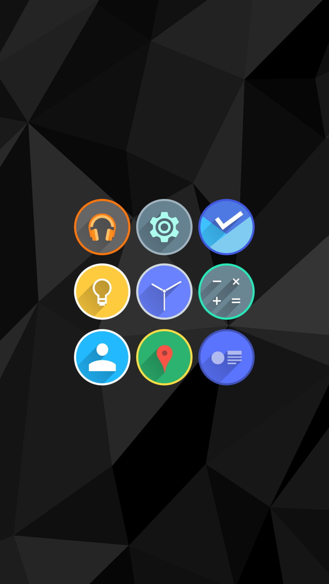 Android application Velur - Icon Pack screenshort