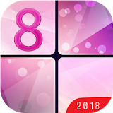 Pink Piano tiles 2018 icon