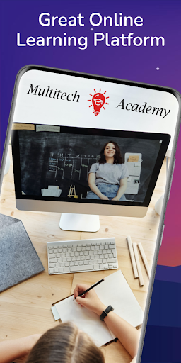 Android application Multitech Computers Academy screenshort