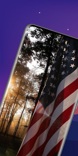 Android application usa wallpaper screenshort