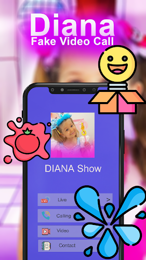 Android application Diana Show fake video chat screenshort