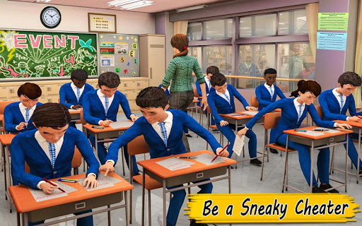 High School Cheating Boy Cheater Bob School Games 1.5 screenshots 11