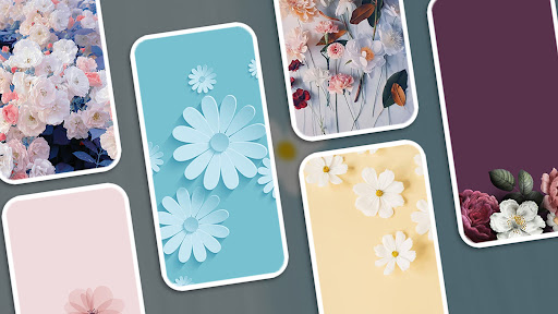Android application Pastel Floral Wallpaper screenshort