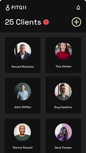 Fitqii: Tools for Coaches Screen 2