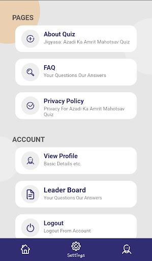 Jigyasa Quiz Screen 2