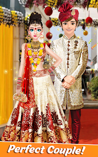 Indian Bride Stylist Dressup & Beauty Makeup Game 1.0.8 APK screenshots 1