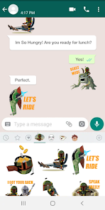 Captura 3 The Book of Boba Fett Stickers android