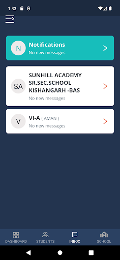 SUNHILL ACADEMY SR.SEC.SCHOOL Screen 3